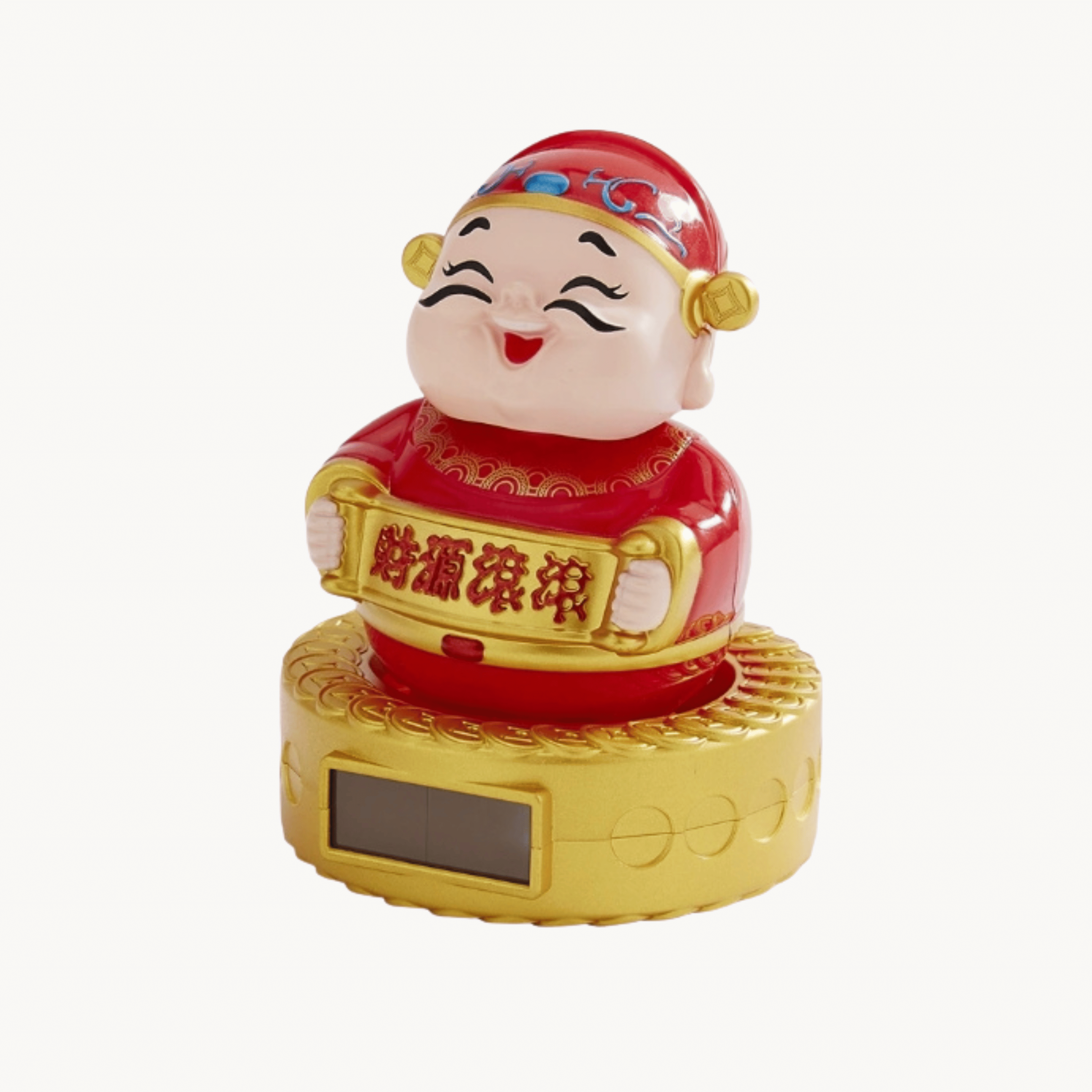 Solar God of Wealth with Banner