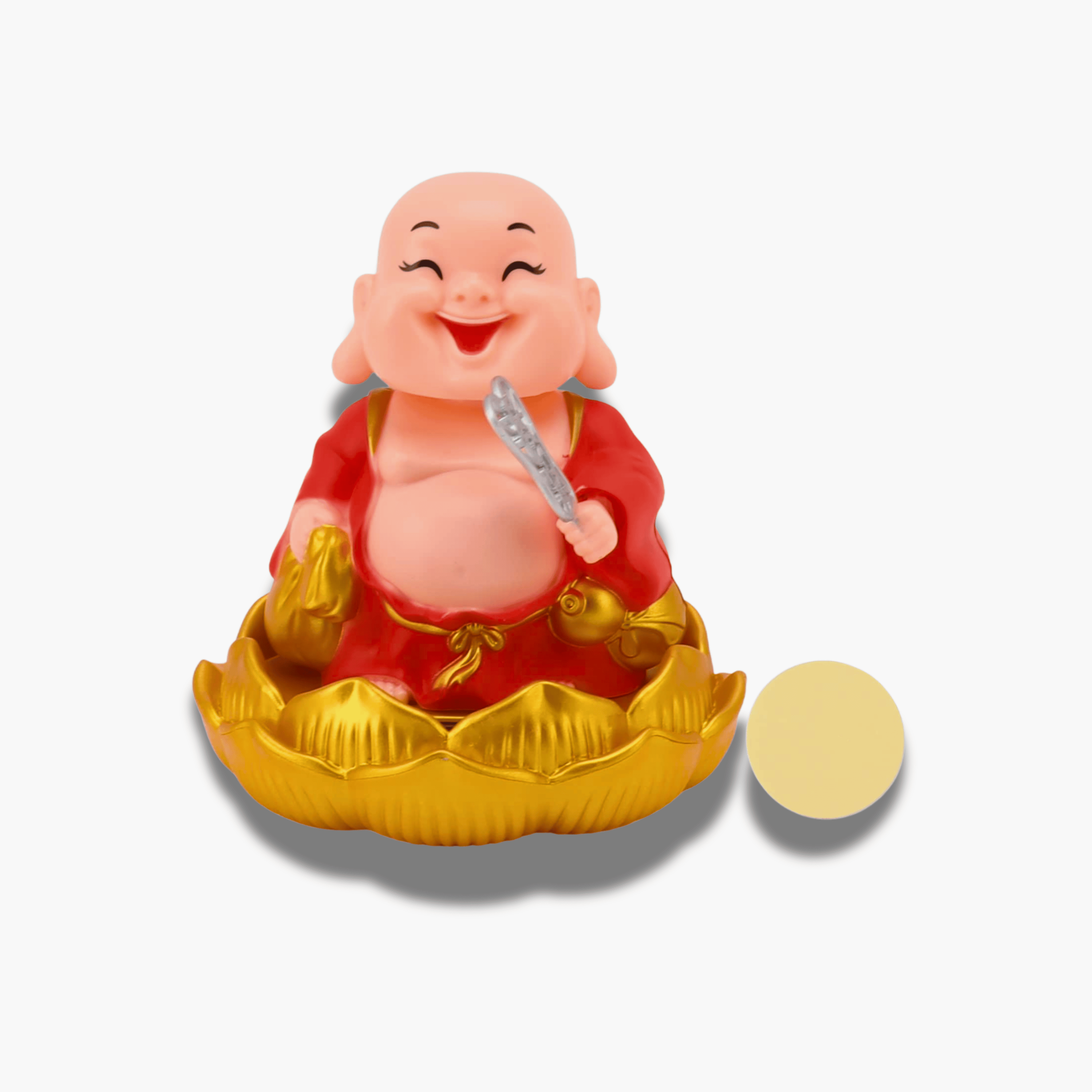 Mr. Prosperity Solar Figurine
